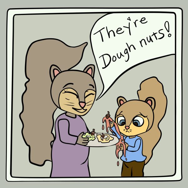 Dough nuts flat color